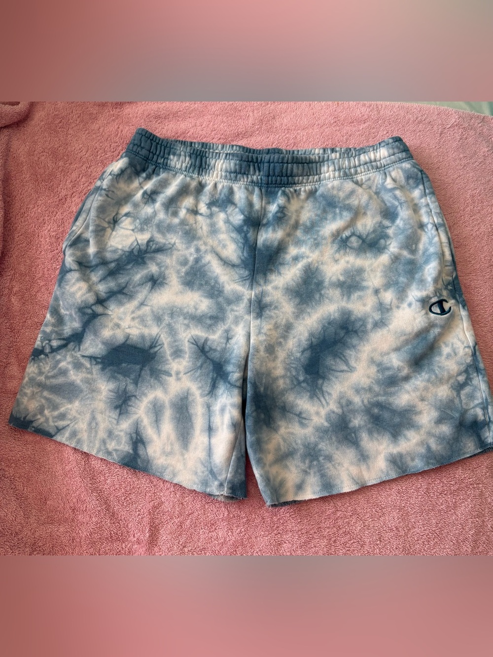 Champion tie dye shorts